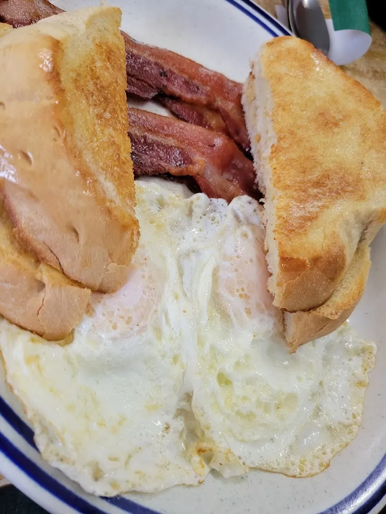 Eggs Bacon and Toast