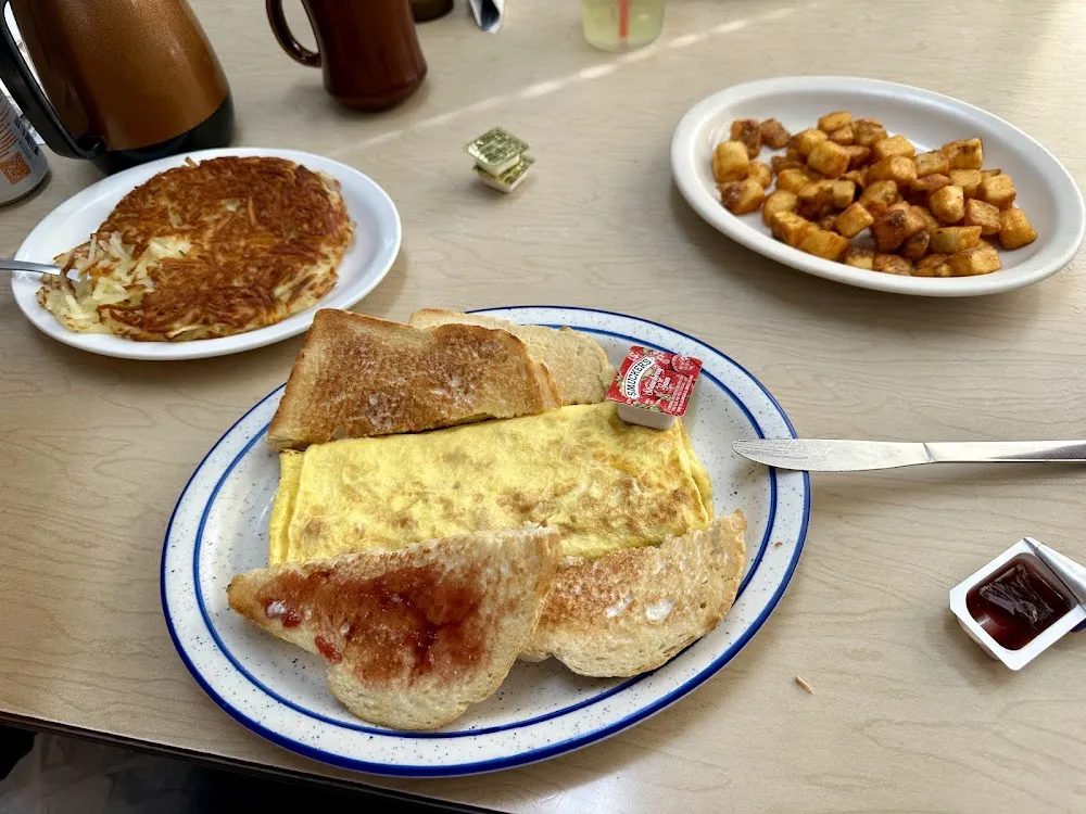 Ham N Cheese Omelette